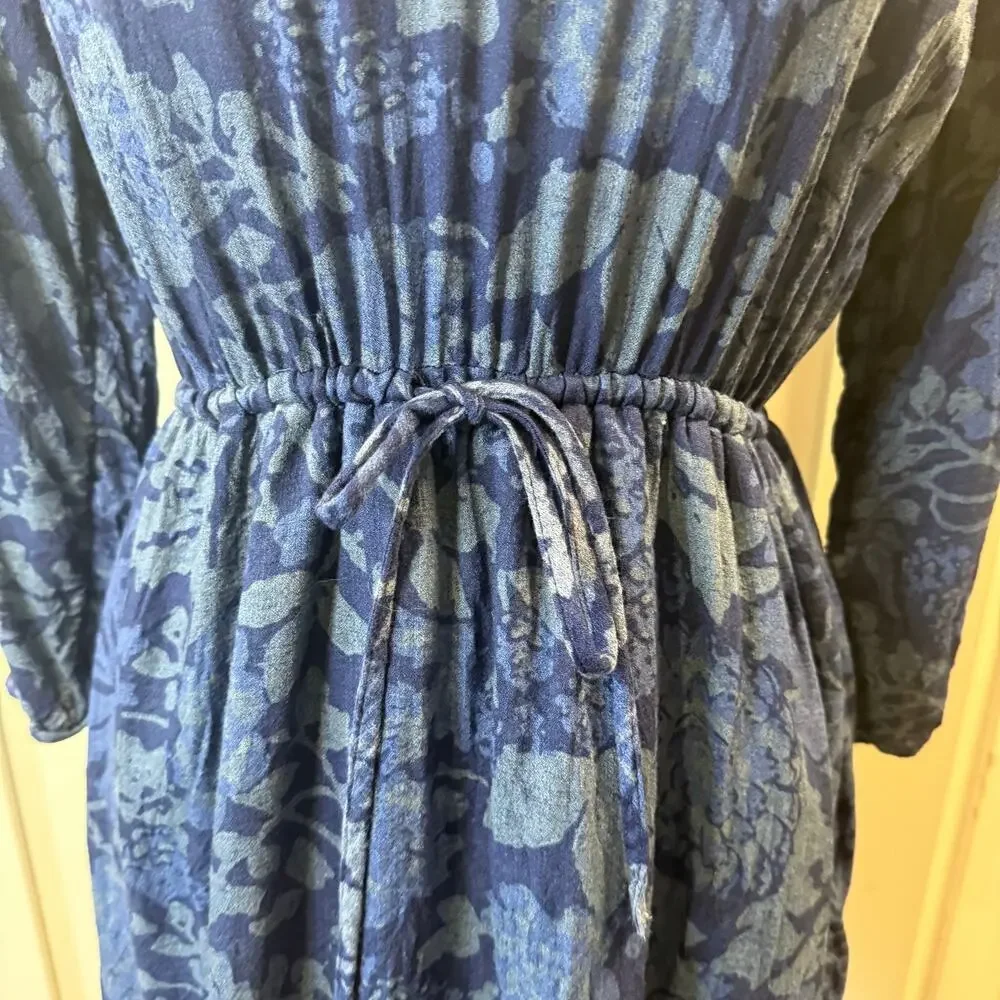 Lucky Brand Women’s Blue Floral Dress Size S